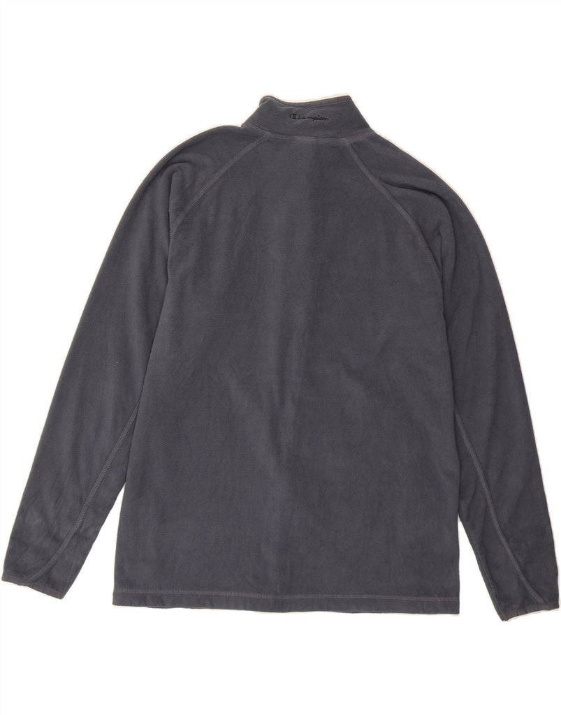 CHAMPION Mens Fleece Jacket UK 38 Medium Grey Vintage Champion and Second-Hand Champion from Messina Hembry 