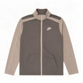 Nike Boys Tracksuit Top Jacket 13-14 Years XL Grey Colourblock Polyester