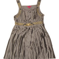MONSOON Womens Sleeveless Pleated A-Line Dress UK 16 Large  Grey Polyester Vintage Monsoon and Second-Hand Monsoon from Messina Hembry 