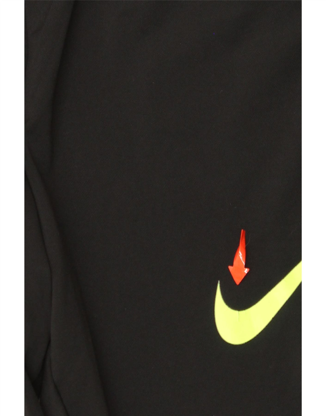 NIKE Mens Dri Fit Tracksuit Trousers Medium  Black Colourblock Polyester