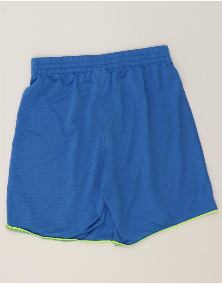 Adidas Mens Graphic Sport Shorts Small Blue Polyester