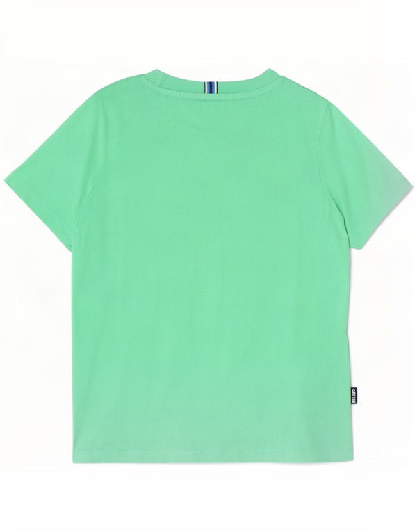 Ted Baker Boys Graphic T-Shirt Top 3-4 Years Green Cotton
