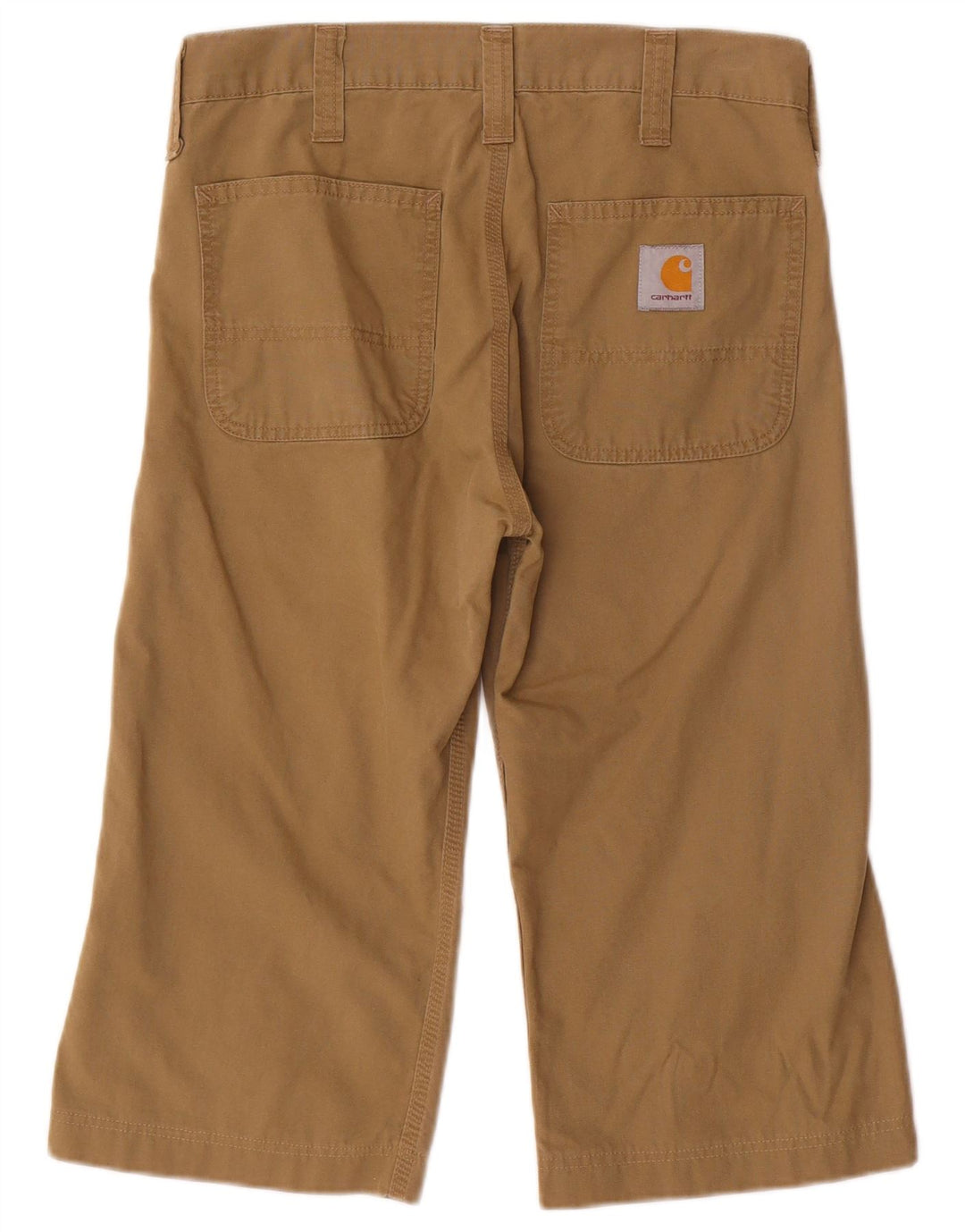 Carhartt Mens Workwear Capri Chino Trousers W26 L17 Khaki Cotton