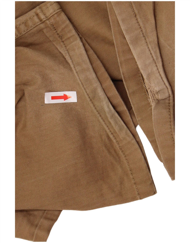 MARKS & SPENCER Mens Blue Harbour Casual Trousers W34 L33 Brown