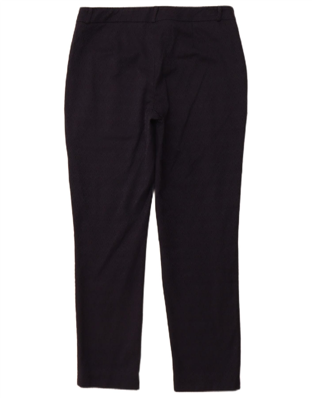 MONSOON Womens Casual Trousers UK 14 Large W34 L29 Navy Blue