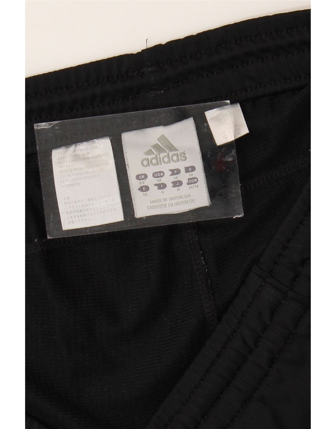 ADIDAS Mens Sport Shorts Large  Black Polyester