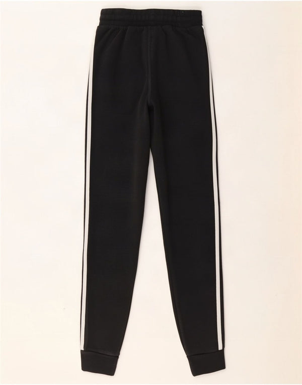 Adidas Womens Tracksuit Trousers Joggers UK 4 XS Black Cotton
