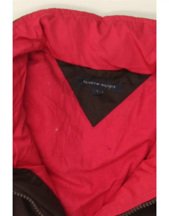TOMMY HILFIGER Womens Padded Jacket UK 10 Small Brown Polyester Vintage Tommy Hilfiger and Second-Hand Tommy Hilfiger from Messina Hembry 