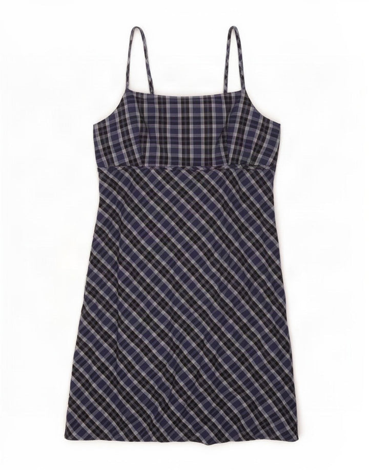La Belle Womens Sundress UK 8 Small Blue Check