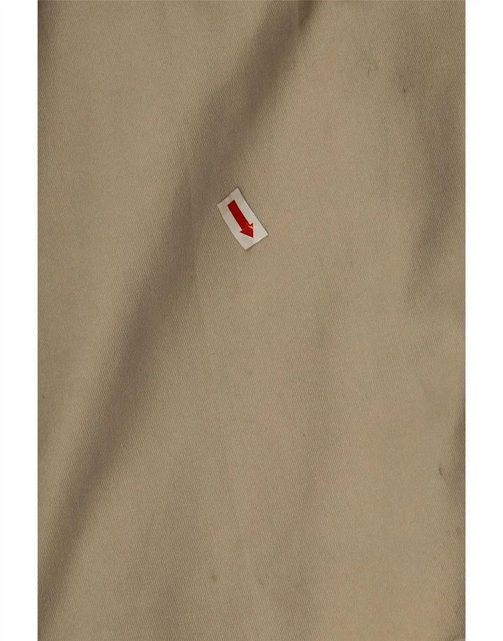 Aquarama Womens Trench Coat UK 10 Small Beige Polyester