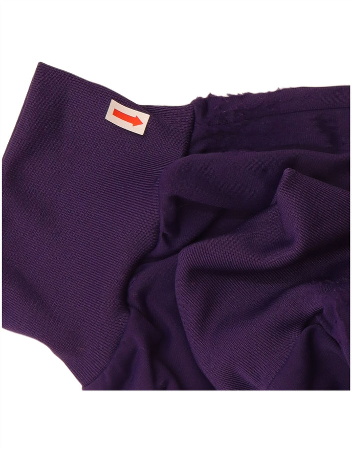 NIKE Womens Tracksuit Trousers Joggers UK 14 Medium  Purple Polyester