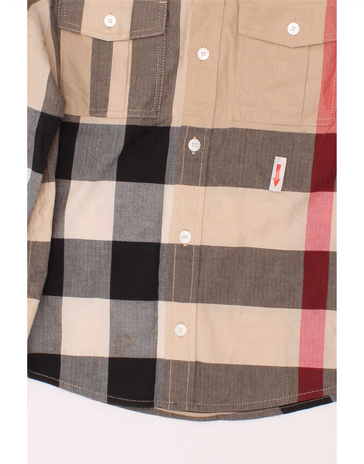 Burberry Boys Shirt 5-6 Years Multicoloured Check Cotton