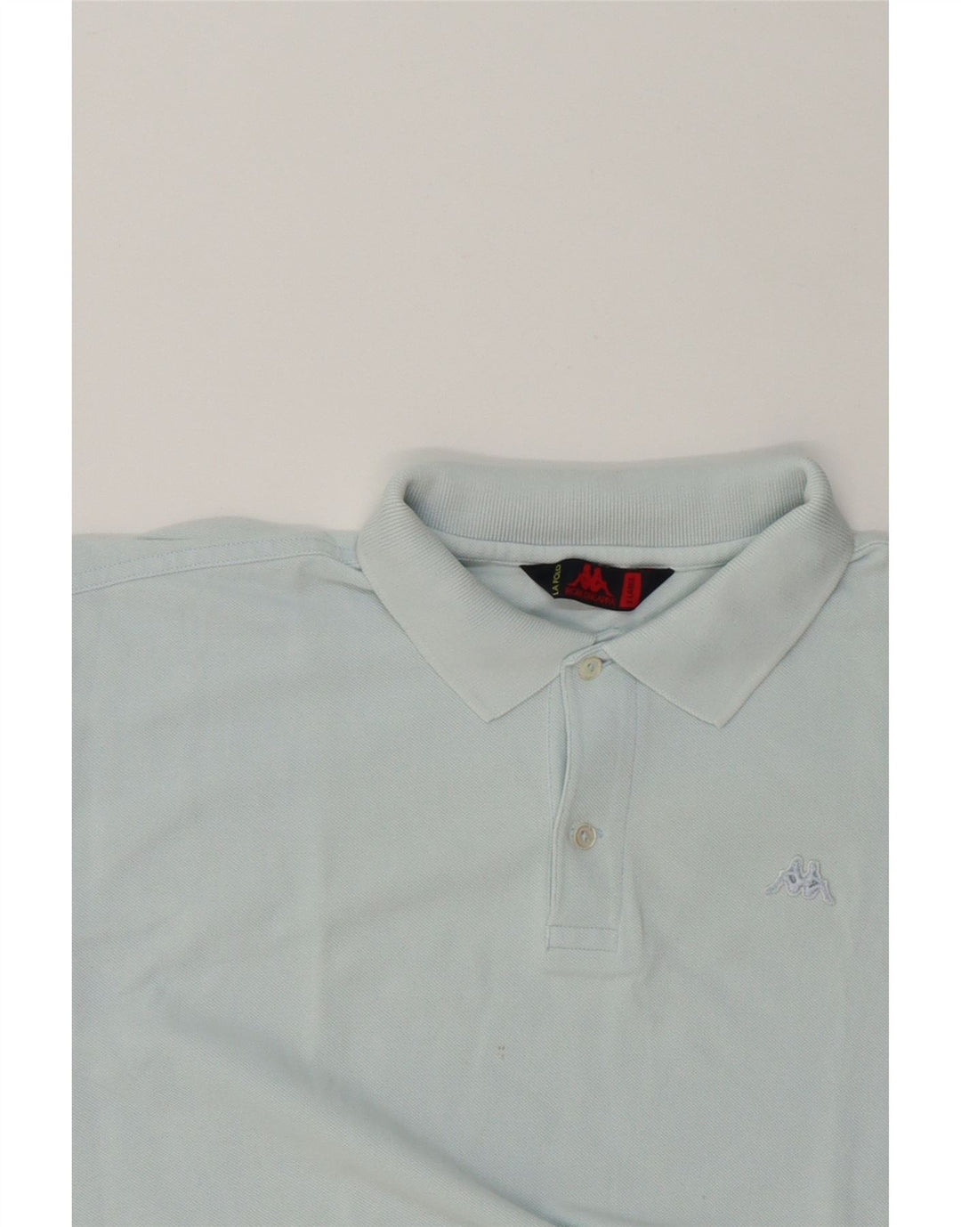 KAPPA Mens Polo Shirt XL Blue Cotton Vintage Kappa and Second-Hand Kappa from Messina Hembry 