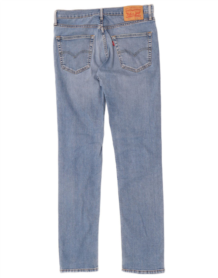 Levi's Mens 511 Slim Jeans W32 L34 Blue Cotton