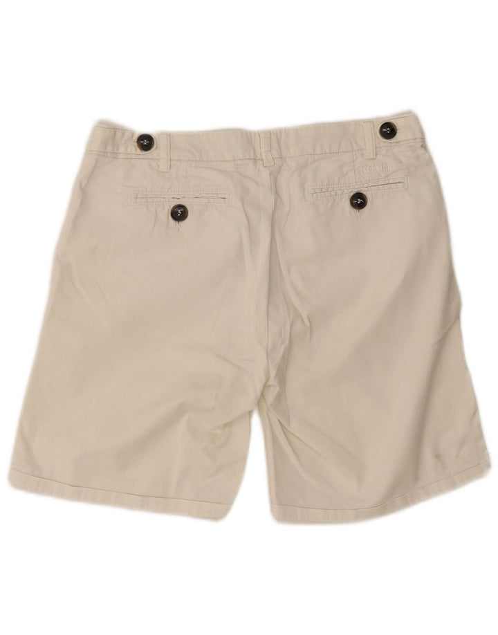 Refrigue Womens Chino Shorts EU 40 Medium W30 Beige Cotton
