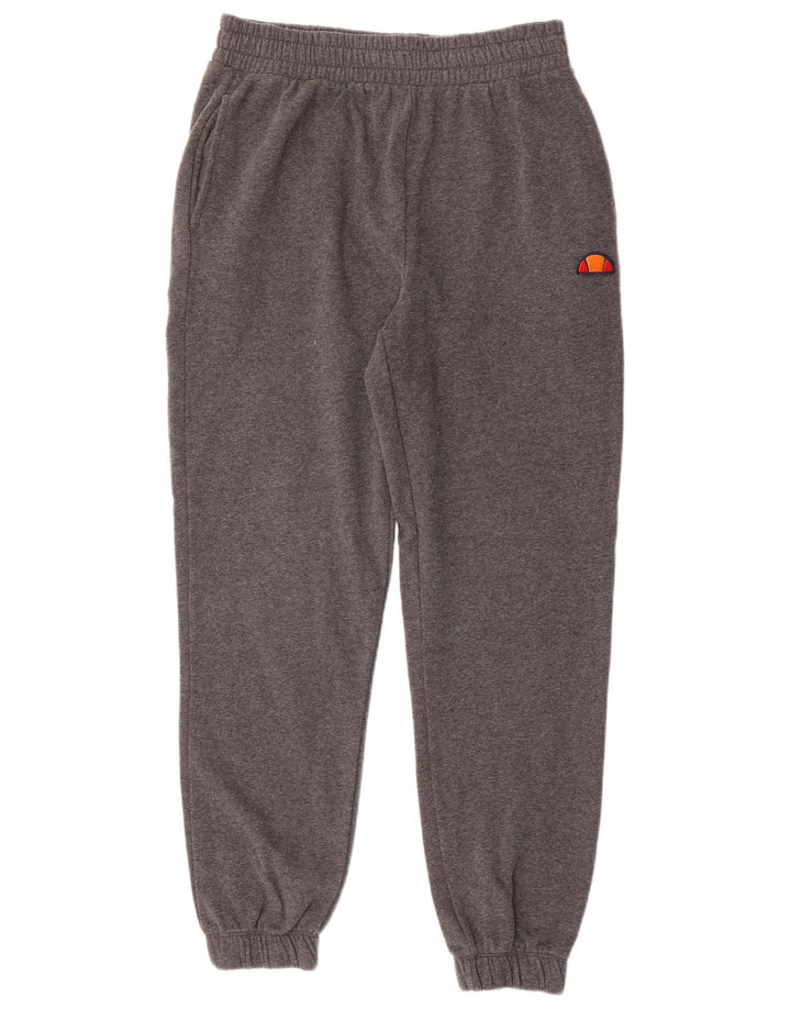 Ellesse Mens Tracksuit Trousers Joggers Medium  Grey Cotton