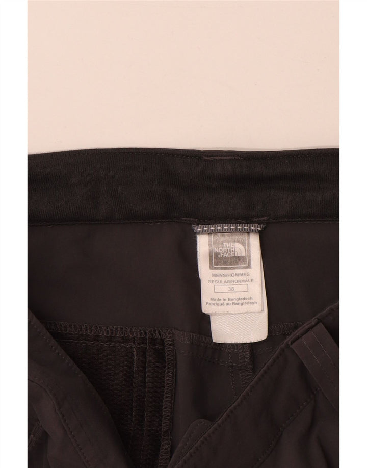The North Face Mens Straight Cargo Trousers W38 L33 Grey Nylon