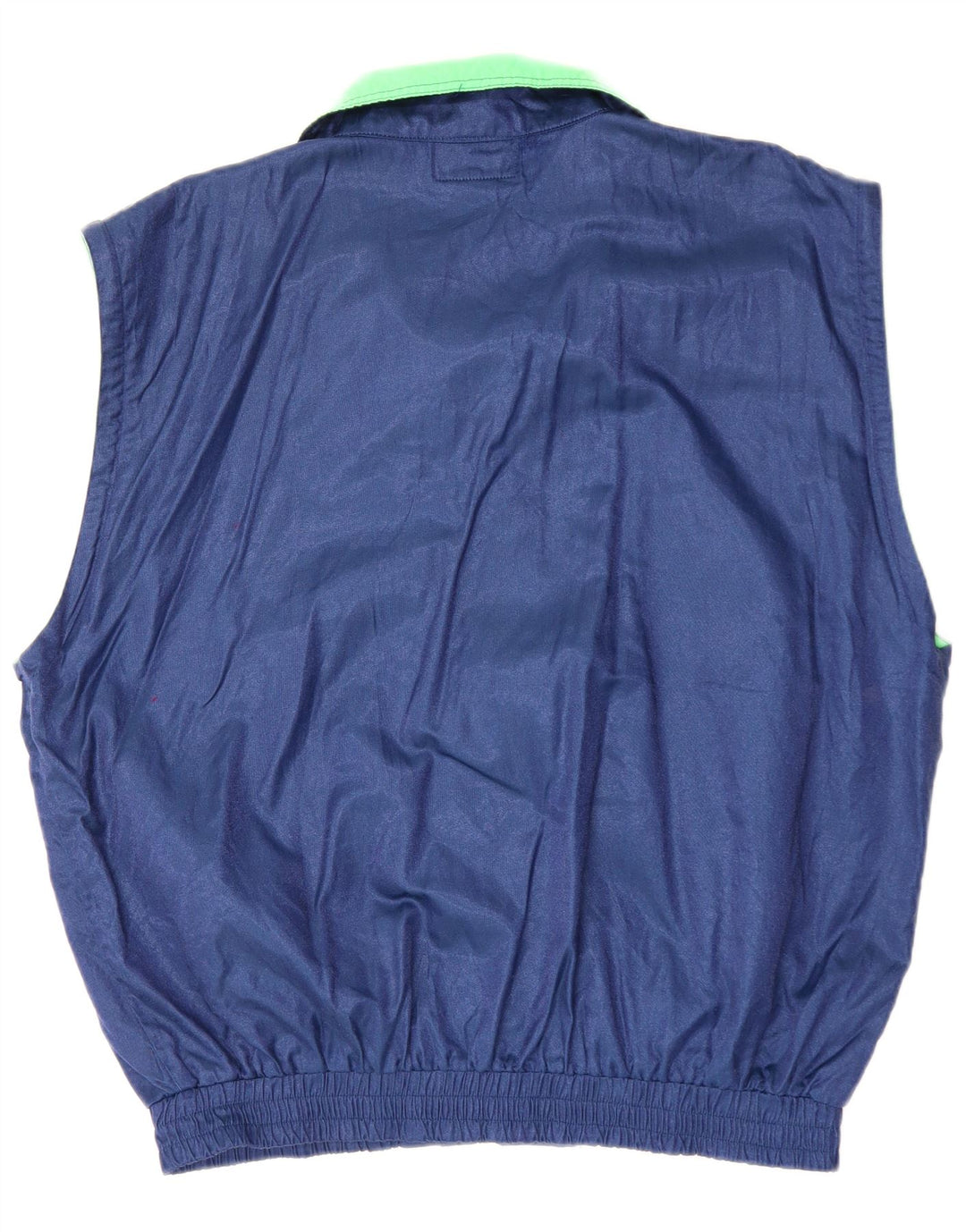 ASICS Mens Graphic Tracksuit Top Jacket IT 54 XL Blue Colourblock