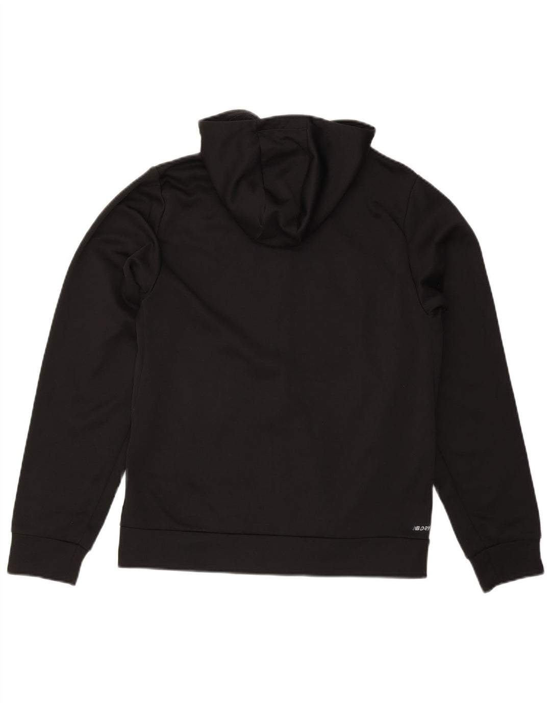 NEW BALANCE Mens Zip Hoodie Sweater Medium Black Polyester