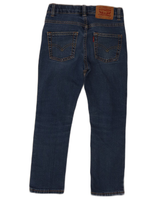 Levi's Girls 512 Slim Tapered Jeans 5-6 Years W20 L19 Blue Cotton