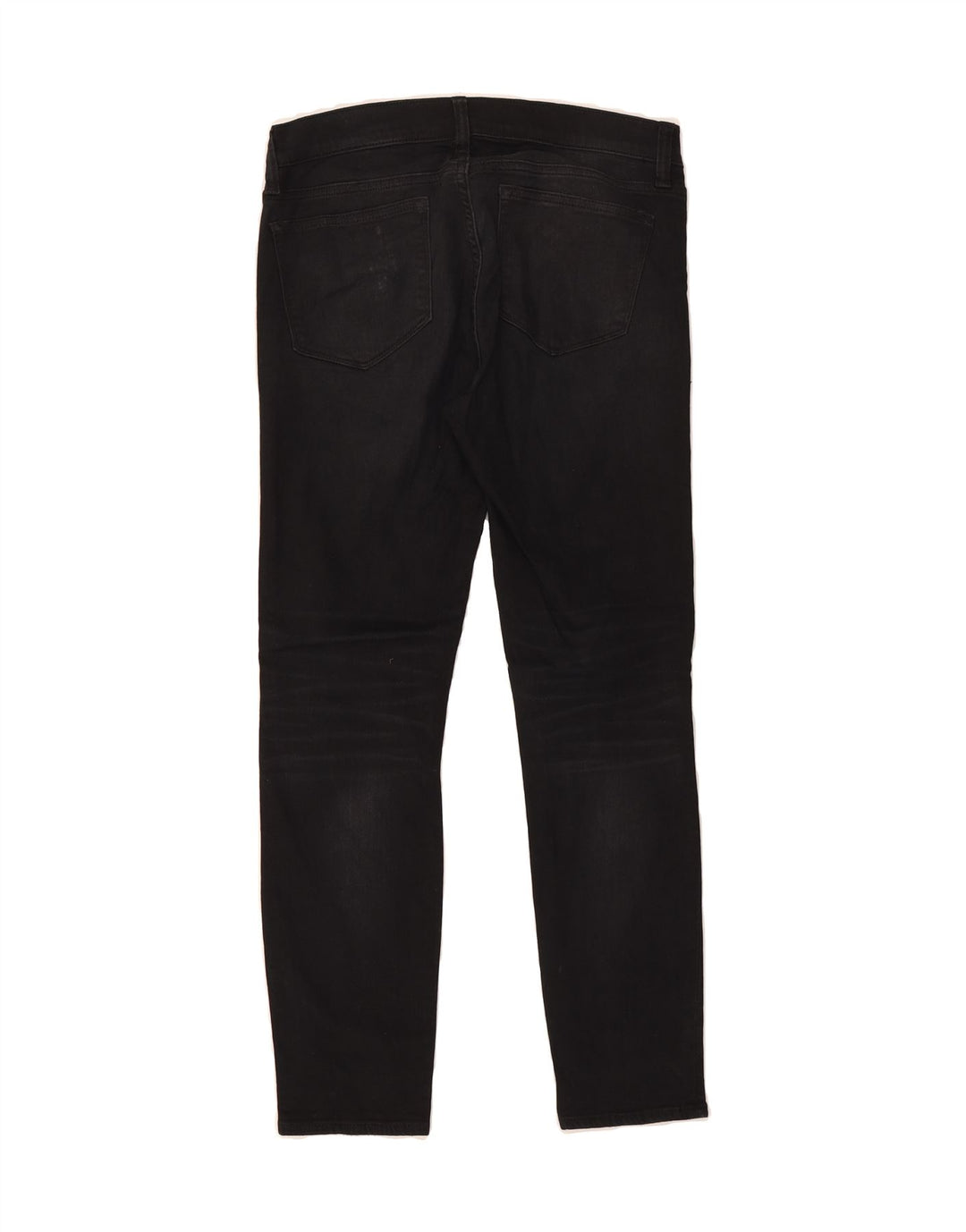 J. CREW Womens Toothpick Distressed Skinny Jeans W29 L28 Black Vintage J. Crew and Second-Hand J. Crew from Messina Hembry 