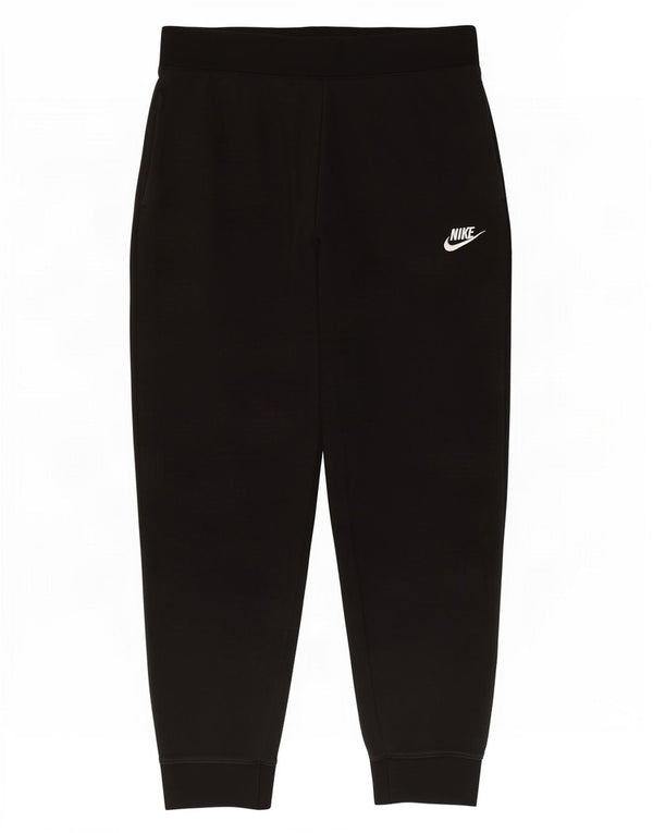 Nike Girls Tracksuit Trousers Joggers 13-14 Years XL Black Cotton