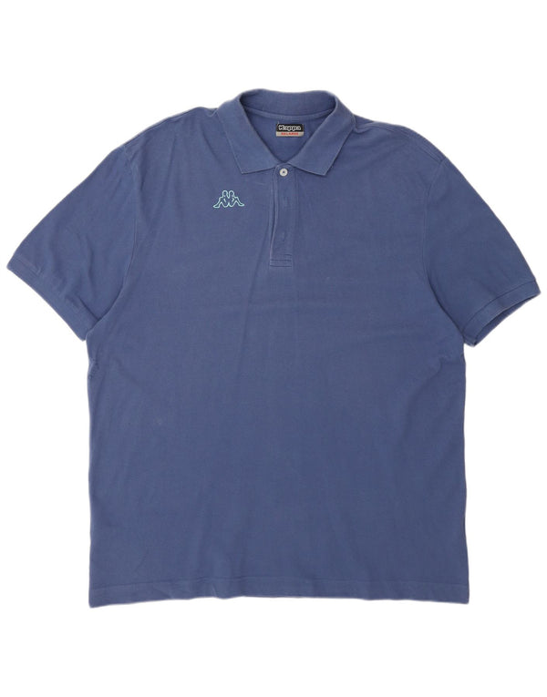Kappa Mens Polo Shirt 2XL Blue