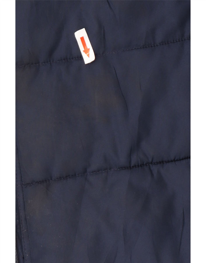 Gap Boys Regular Fit Padded Gilet 13-14 Years 2XL Navy Blue Polyester