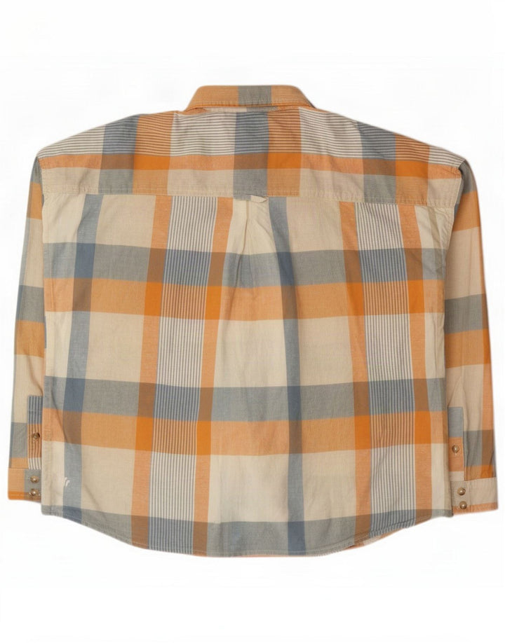 Fat Face Womens Flannel Shirt UK 12 Medium Multicoloured Check Cotton