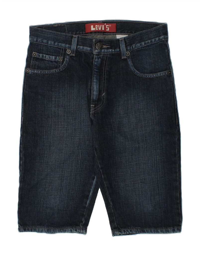 LEVI'S Boys 511 Denim Shorts 15-16 Years W29 Navy Blue Cotton | Vintage Levi's | Thrift | Second-Hand Levi's | Used Clothing | Messina Hembry 