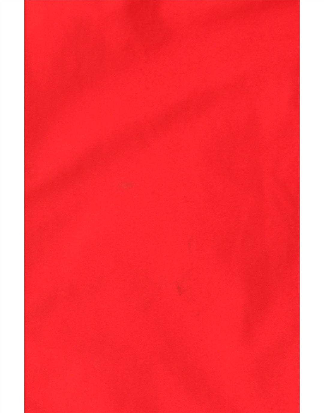 Adidas Mens Hooded Rain Jacket UK 42/44 Large Red Colourblock Polyester