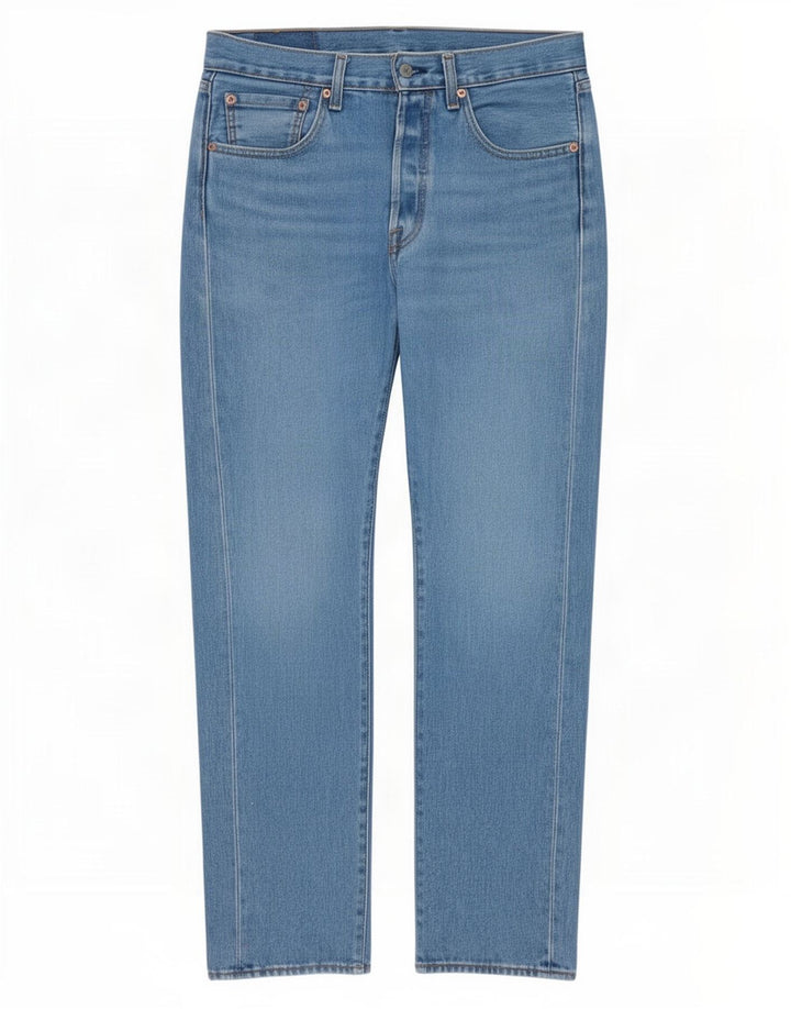 Levi's Mens 501 Straight Jeans W32 L32 Blue Cotton 90s