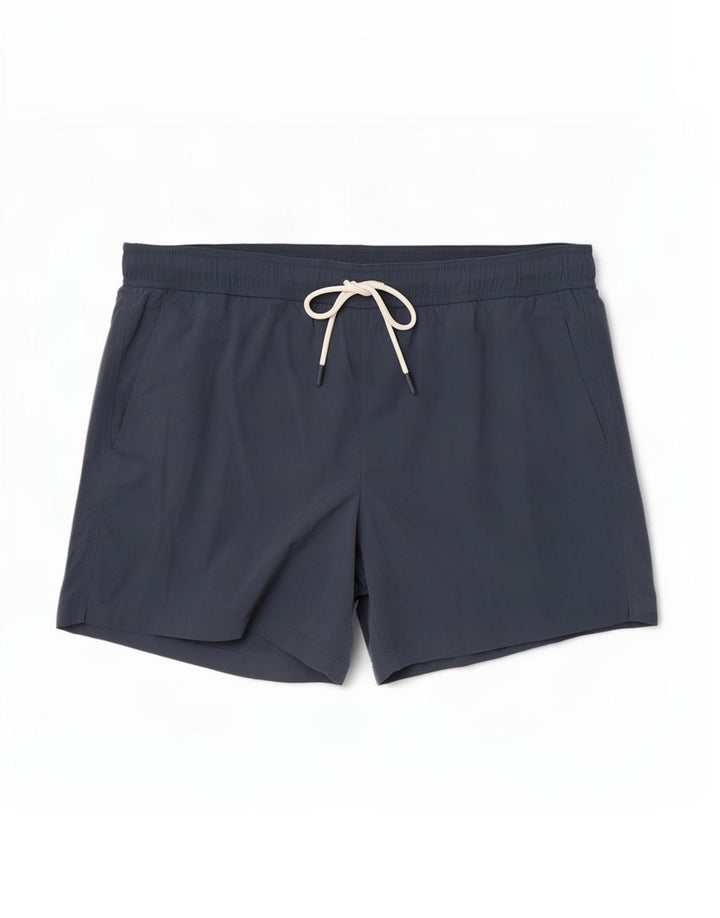 Marks & Spencer Womens Regular Swimming Shorts UK 16 Large Navy Blue