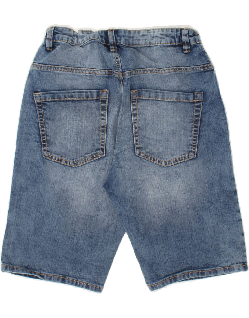 BENETTON Boys Denim Shorts 12-13 Years 2XL W26 Blue Cotton | Vintage Benetton | Thrift | Second-Hand Benetton | Used Clothing | Messina Hembry 