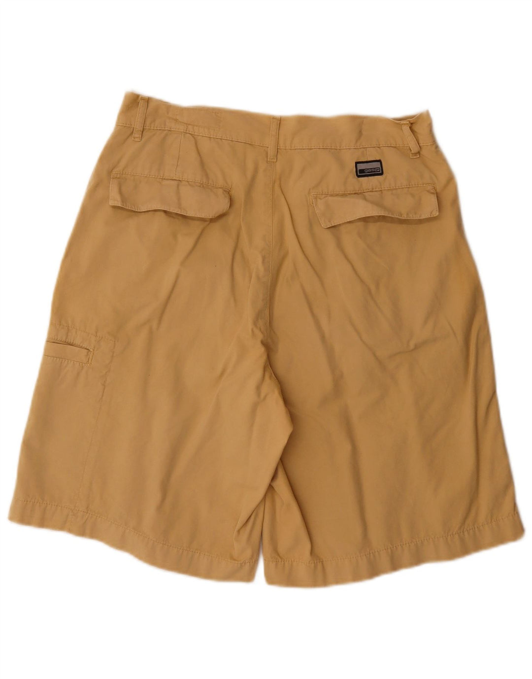 Gas Mens Cargo Shorts W32 Medium Beige Cotton