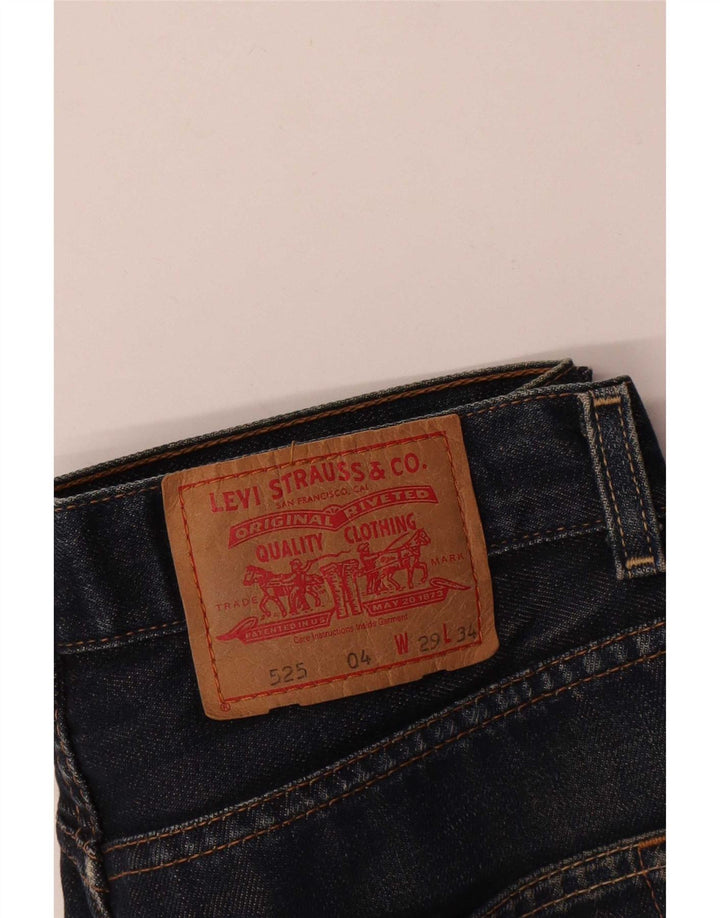 Levi's Womens 525 Bootcut Jeans  W29 L30 Navy Blue Cotton