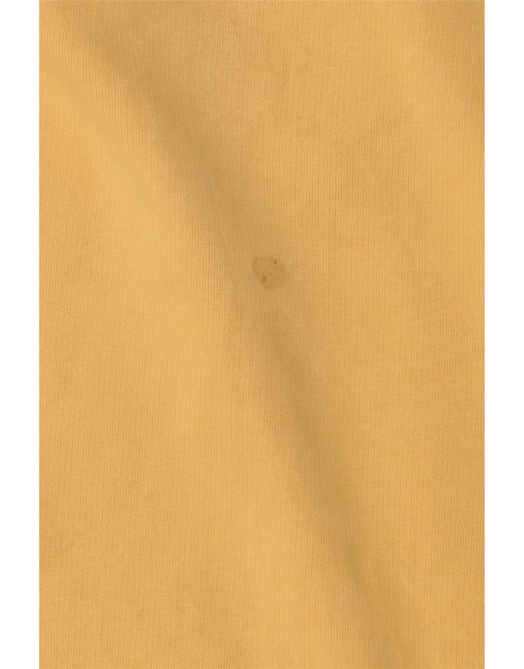 Eddie Bauer Mens Zip Neck Sweatshirt Jumper Large Yellow Cotton