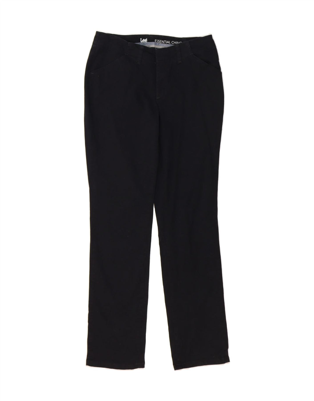 LEE Womens Slim Casual Trousers W31 L30 Black Cotton Vintage Lee and Second-Hand Lee from Messina Hembry 