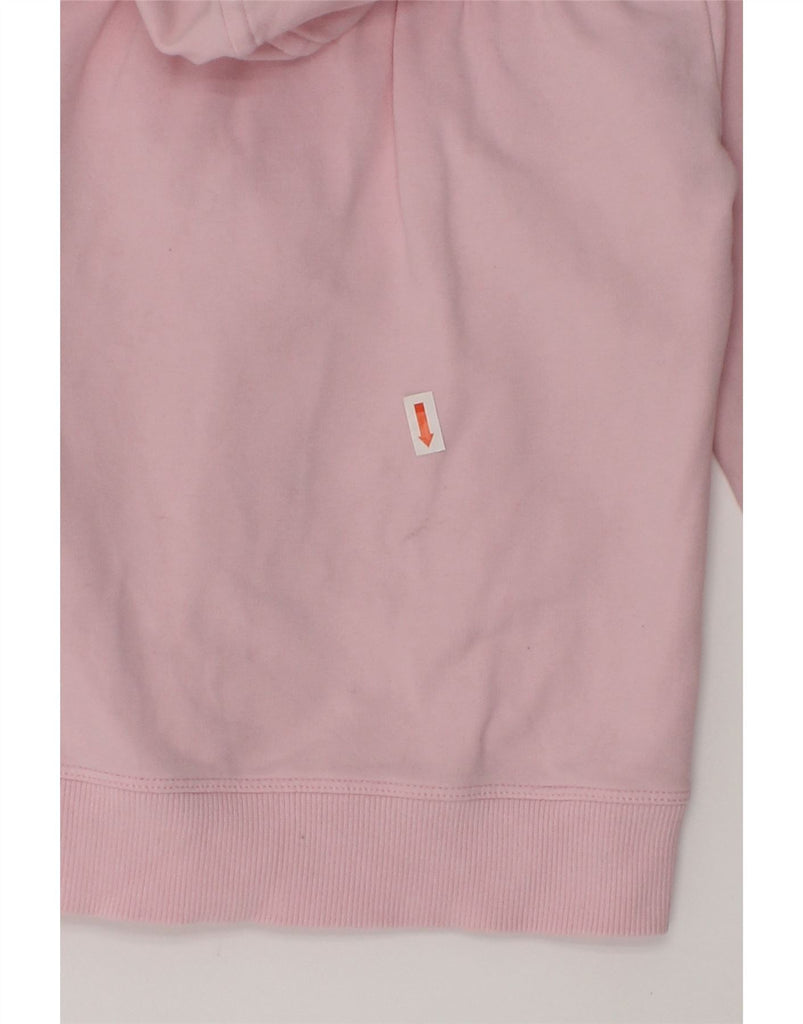 ARMANI JUNIOR Girls Zip Hoodie Sweater 4-5 Years  Pink Cotton | Vintage Armani Junior | Thrift | Second-Hand Armani Junior | Used Clothing | Messina Hembry 