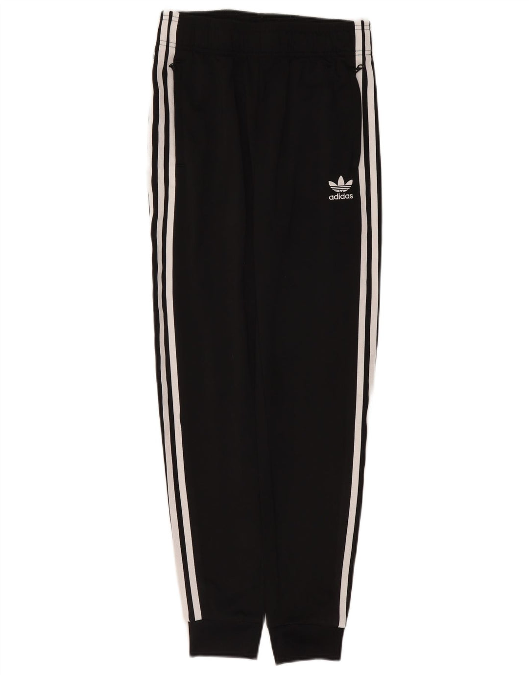 Adidas Boys Tracksuit Trousers Joggers 13-14 Years  Black Polyester