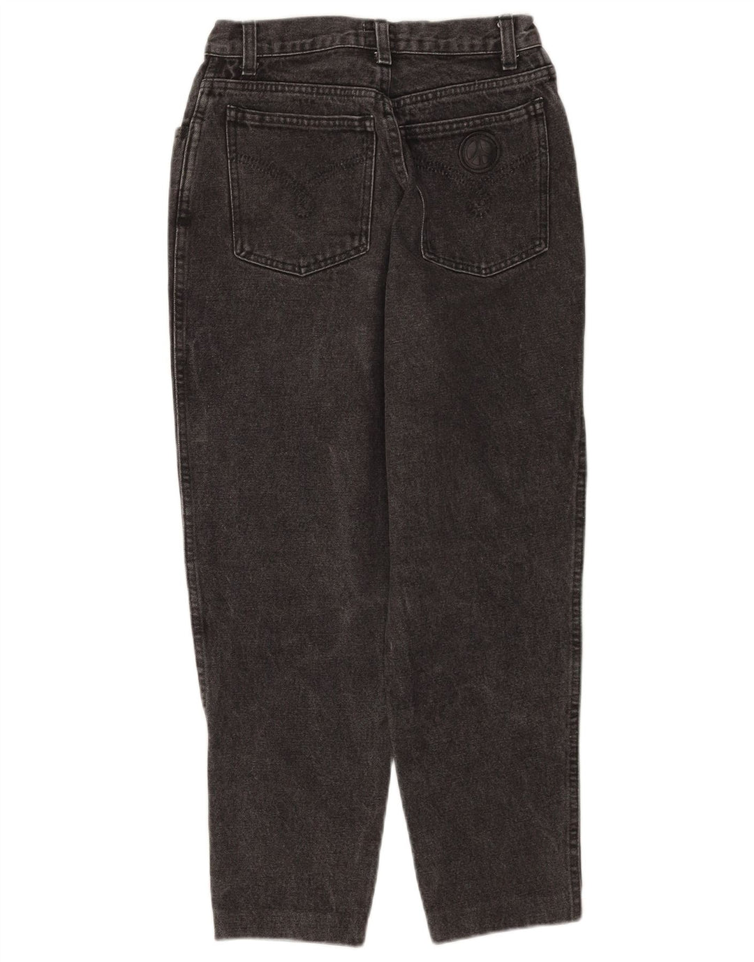 Moschino Womens Cropped Jeans W28 L25 Black Cotton