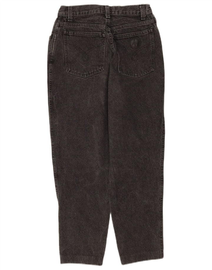 Moschino Womens Cropped Jeans W28 L25 Black Cotton