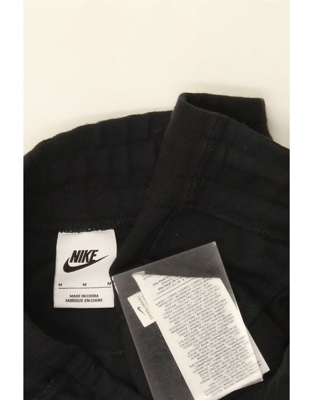 Nike Mens Cargo Tracksuit Trousers Joggers Medium Black Cotton
