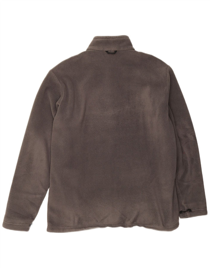 Jack Wolfskin Mens Liner Fleece Jacket UK 44/46 XL Grey Polyester