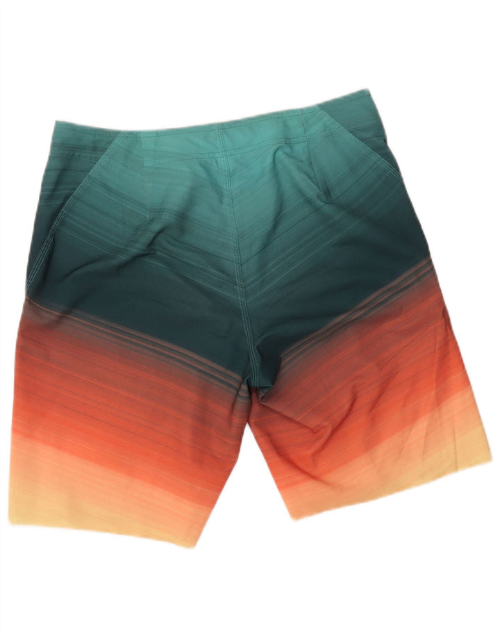 O'Neill Mens Swimming Shorts Medium  Multicoloured Colourblock Polyester