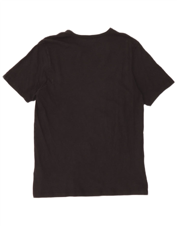 Hugo Boss Mens T-Shirt Top XL Black Elastane