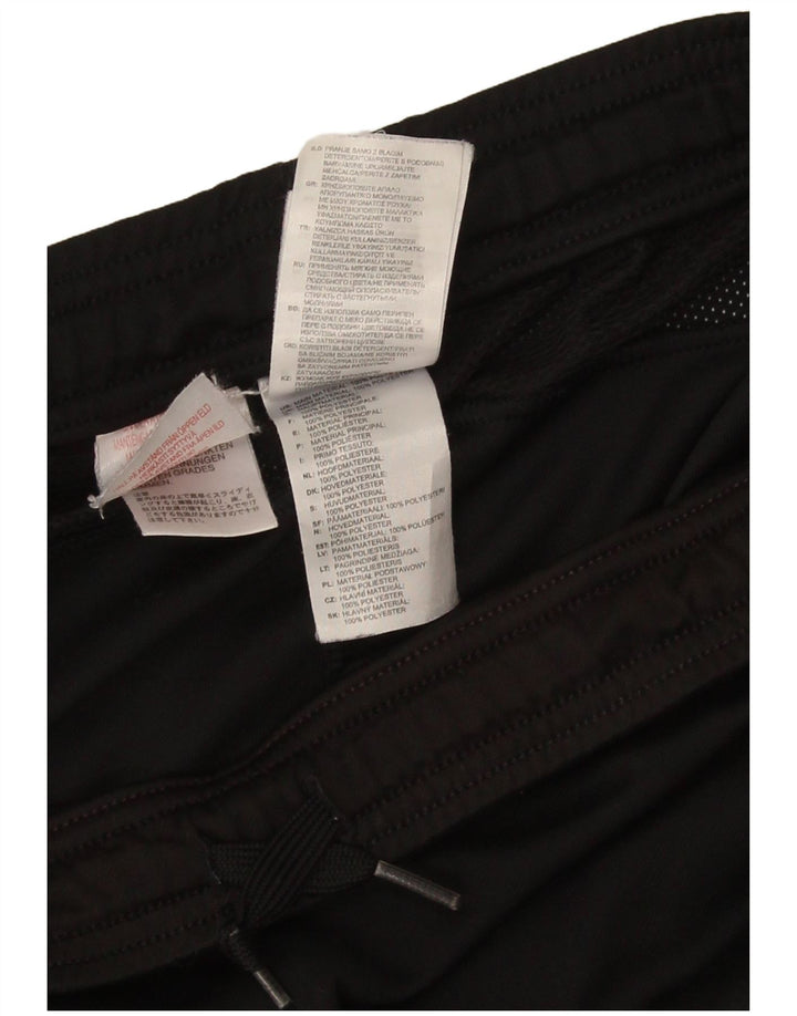 Adidas Boys Tracksuit Trousers 13-14 Years Black Polyester