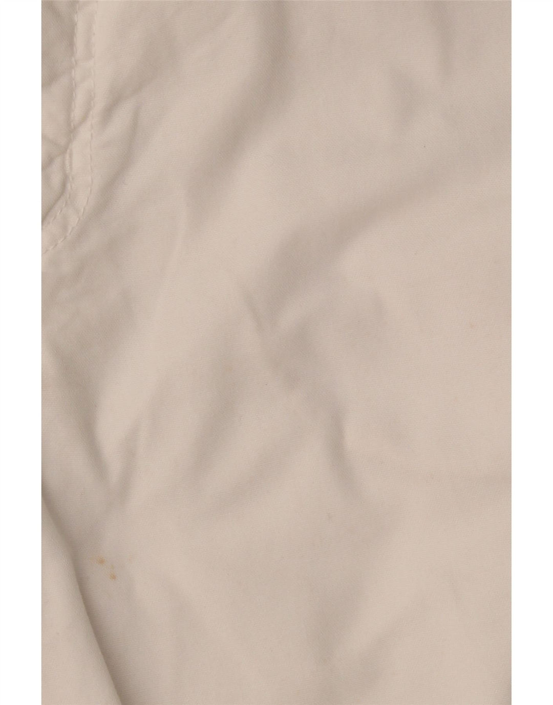 VINTAGE Mens Straight Cargo Trousers W40 L32 White Cotton
