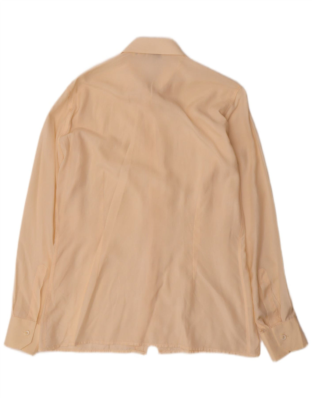 Vintage Mens Shirt Size 37 14 1/2 Small Beige