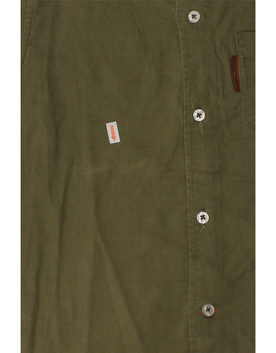 HARMONT & BLAINE Boys Slim Fit Short Sleeve Shirt 5-6 Years Green Cotton | Vintage Harmont & Blaine | Thrift | Second-Hand Harmont & Blaine | Used Clothing | Messina Hembry 
